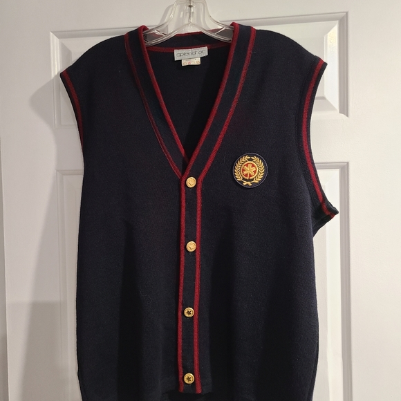 RARE FIND! Vintage, Air Canada cardigan with vest - Picture 4 of 8